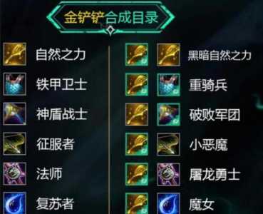 金铲铲之战装备怎么选比较好，金铲铲之战装备应该怎么搭配？