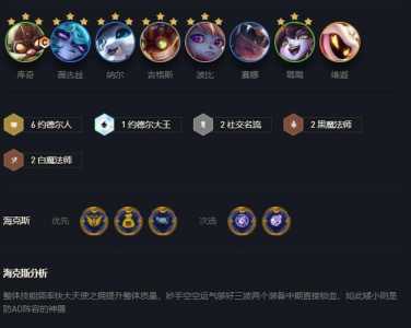 金铲铲约德尔法怎么出装，金铲铲之战约德尔法师阵容
