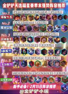 金铲铲之战更新赛季会更新几回呀,金铲铲之战赛季什么时候更新?-第2张图片-宏盛游戏 金铲铲之战更新赛季会更新几回呀,金铲铲之战赛季什么时候更新?-第2张图片-宏盛游戏