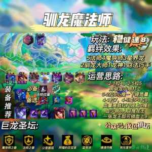金铲铲之龙王怎么出来？金铲铲龙王装备？