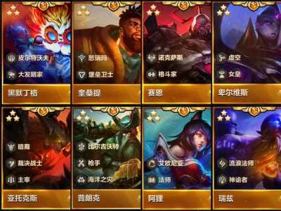 金铲铲之战卡牌数据？金铲铲之战卡牌总数？-第3张图片-宏盛游戏