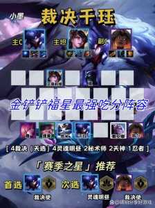 金铲铲之战福星奖励表?金铲铲之战怎么选福星版本?-第3张图片-宏盛游戏 金铲铲之战福星奖励表?金铲铲之战怎么选福星版本?-第3张图片-宏盛游戏