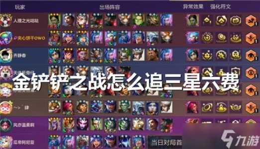 金铲铲升星技巧大全最新版本,金铲铲升星技巧大全最新版本攻略-第3张图片-宏盛游戏 金铲铲升星技巧大全最新版本,金铲铲升星技巧大全最新版本攻略-第3张图片-宏盛游戏
