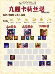 金铲铲之战五费卡出装最新?金铲铲之战5费卡出装?-第3张图片-宏盛游戏 金铲铲之战五费卡出装最新?金铲铲之战5费卡出装?-第3张图片-宏盛游戏