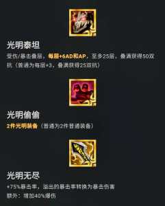 金铲铲之战光明装备有哪些最全光明装备介绍,金铲铲之战光明装备强度排名?-第6张图片-宏盛游戏 金铲铲之战光明装备有哪些最全光明装备介绍,金铲铲之战光明装备强度排名?-第6张图片-宏盛游戏