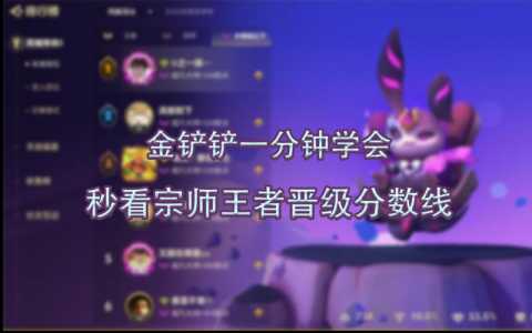 金铲铲怎么升宗师等级最快?金铲铲怎么才能宗师?-第6张图片-宏盛游戏 金铲铲怎么升宗师等级最快?金铲铲怎么才能宗师?-第6张图片-宏盛游戏