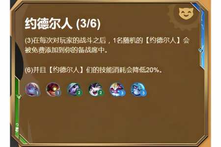 手游金铲铲之战约德尔人阵容怎么玩,金铲铲之战约德尔人阵容搭配-第5张图片-宏盛游戏 手游金铲铲之战约德尔人阵容怎么玩,金铲铲之战约德尔人阵容搭配-第5张图片-宏盛游戏