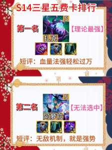 金铲铲之战全五费阵容怎么玩?金铲铲之战几个五费卡?-第4张图片-宏盛游戏 金铲铲之战全五费阵容怎么玩?金铲铲之战几个五费卡?-第4张图片-宏盛游戏